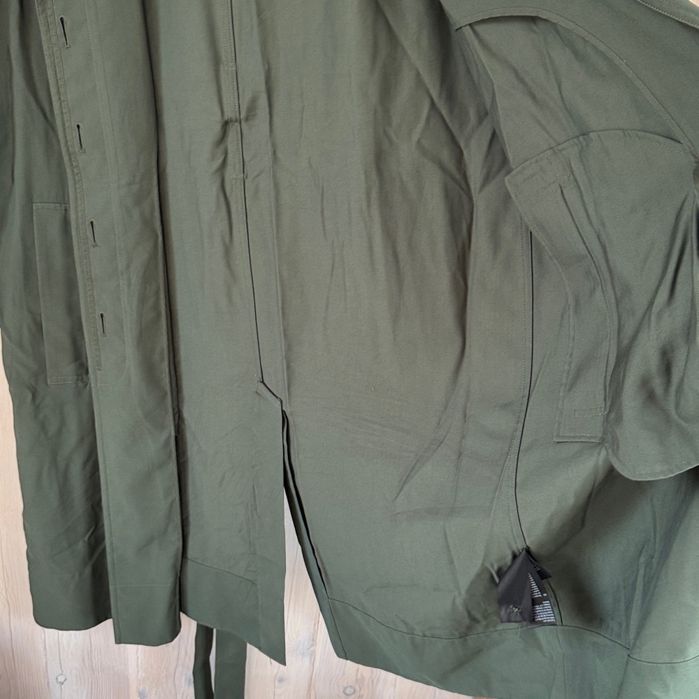 Cos Sleeveless Trench Coat Size M - Picture 10 of 12